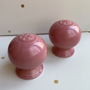 Vintage Fiesta - Fiestaware Rose Salt and Pepper Shaker